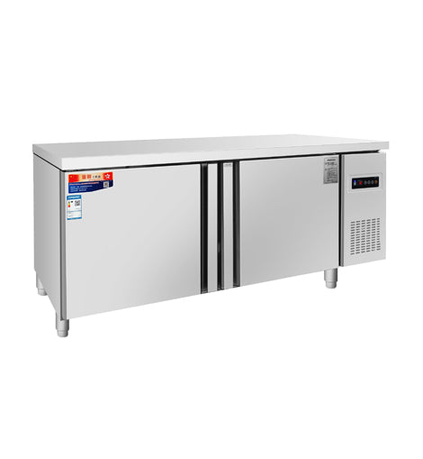 General Static Cooled Reach in Freezer Counter Cabinet 2-Door