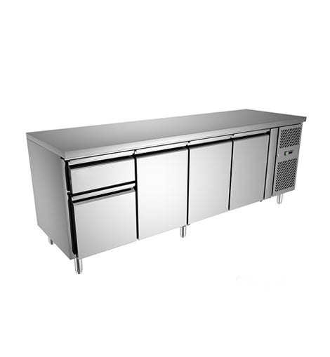 European GN Series Under Counter Freezer 4-Door