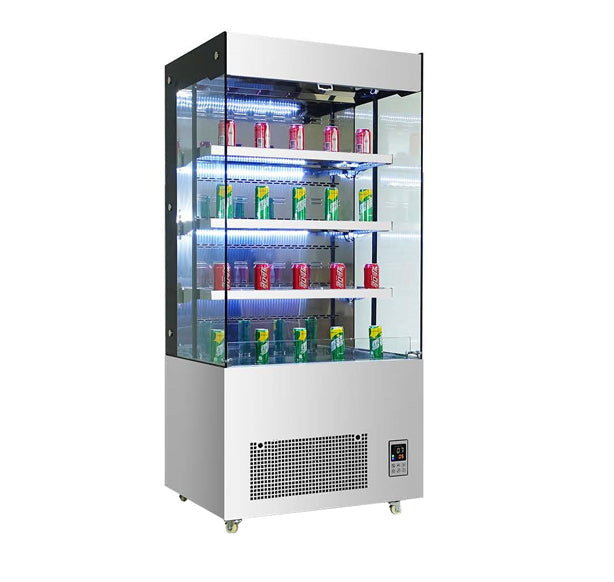 Upright Air Curtain Display Cabinets