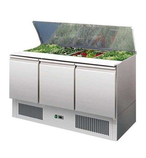 Saladette Preparation Chiller 3-Door