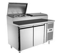 Sandwich Refrigerator Preparation Counter 2-GN Door