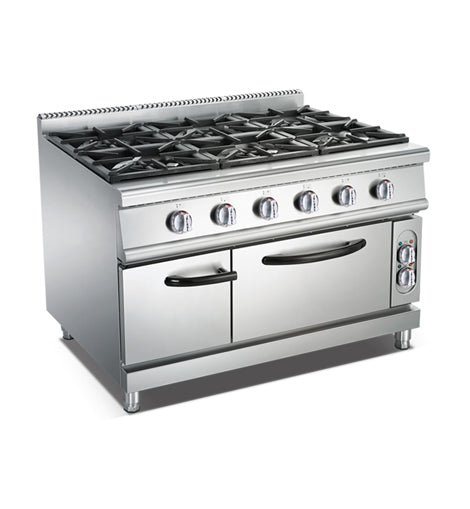 Modular Cooking Range Line Open Burner Gas Range
