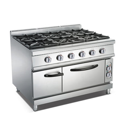 Modular Cooking Range Line Open Burner Gas Range