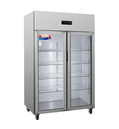 Static Cooled Reach in Refrigeration Display Cabinet