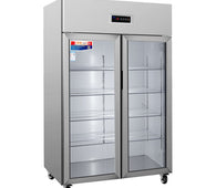 Static Cooled Reach in Refrigeration Display Cabinet