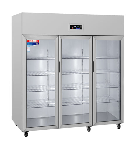 Static Cooled Reach in Refrigeration Display Cabinet