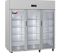 Static Cooled Reach in Refrigeration Display Cabinet