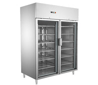 European GN Series Upright Refrigerator 2-Glass Door