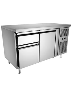 Commercial Undercounter Refrigerator 1-Door & 2-Drawer
