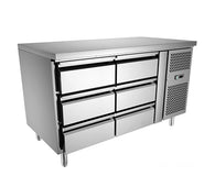 Commercial Undercounter Refrigerator 6-Drawer
