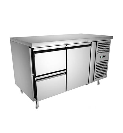European GN Series Under Counter Refrigerator 2-Door