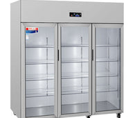 General Static Cooled Reach in Refrigeration Display Cabinet 3-Door
