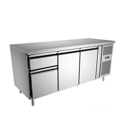 European GN Series Under Counter Freezer 3-Door