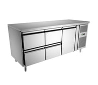 Commercial Undercounter Refrigerator 1-Door & 4-Drawer