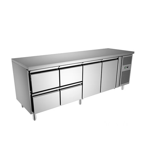 European GN Series Under Counter Refrigerator 4-Door