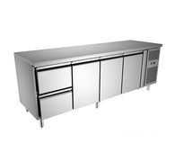 Commercial Undercounter Refrigerator 3-Door & 2-Drawer