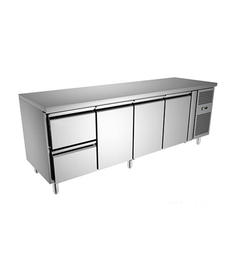 European GN Series Under Counter Refrigerator 4-Door