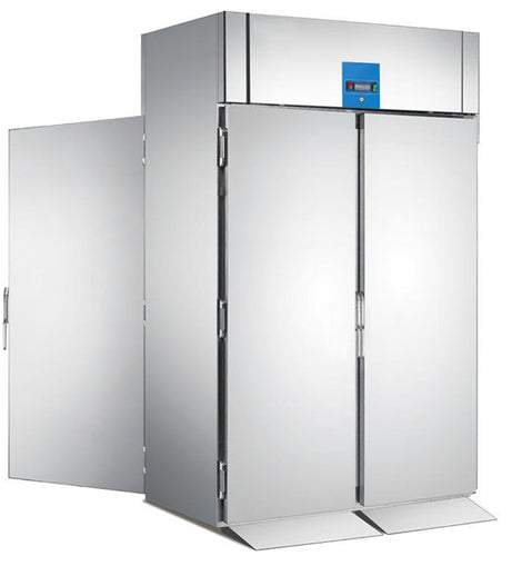 Pass-Through Roll-In Chiller and Freezer Cabinet